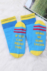 Bring mir ein paar Tacos-Socken